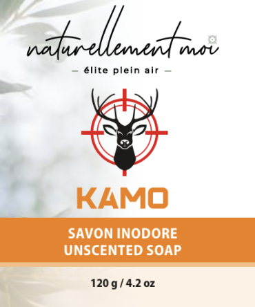 inodore unscented savon soap KAMO camping