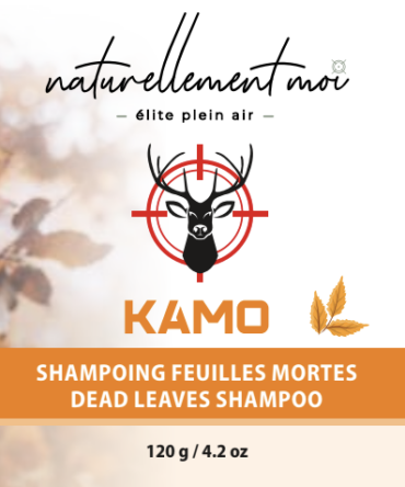 KAMO shampoo shampoing feuilles mortes hunt chasse