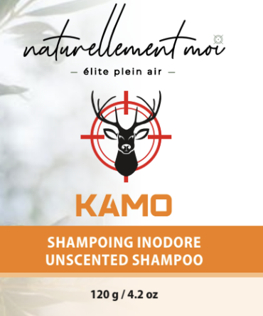 inodore unscented shampoo shampoing KAMO camping
